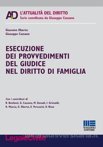 Esecuzione dei provvedimenti del giudice nel diritto di famiglia Esecuzione dei provvedimenti del giudice nel diritto di famiglia